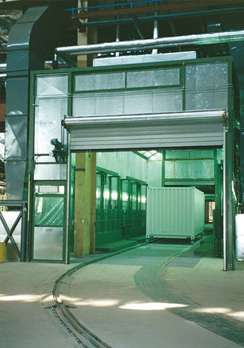 Cabina di verniciatura chiusa - SAVIM EUROPE - a velo d'acqua / automatica