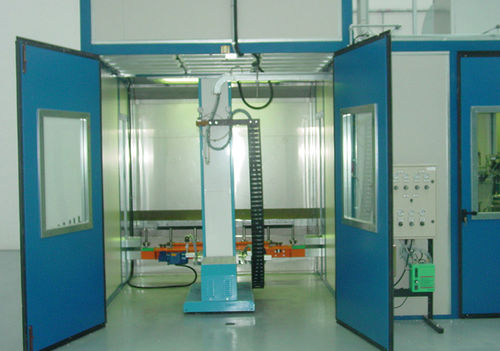 Cabina di verniciatura aperta - SAVIM EUROPE - pittura fresca