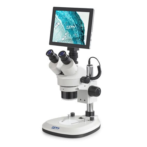 Microscopio opto-digitale - OZL 466T241 - KERN & SOHN - da laboratorio / ad uso didattico / trinoculare