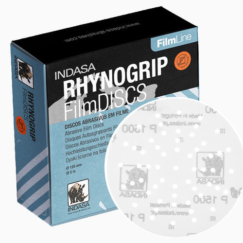 Abrasiva in ossido di almluminio - RHYNOGRIP FILM LINE - INDASA - di carta / resina