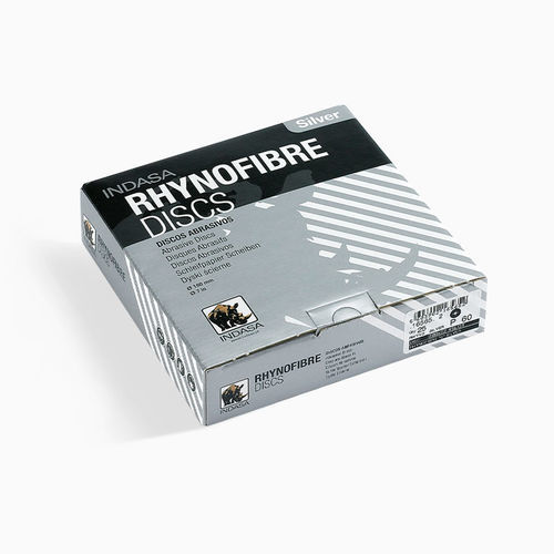 Disco abrasivo in resina - RHYNOFIBRE C SILVER - INDASA - per rettifica / per pietra
