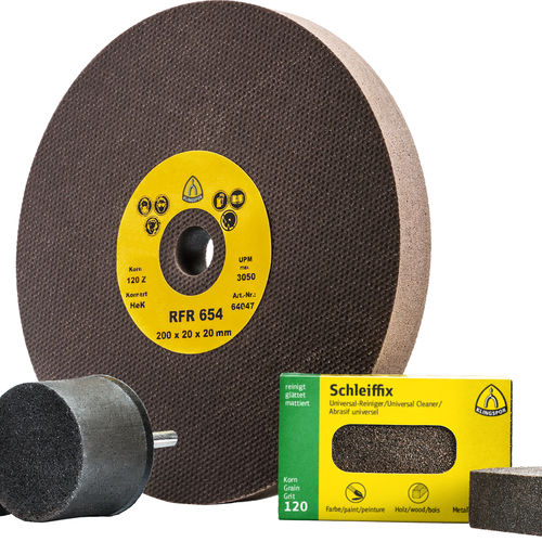 Abrasiva stretta - RFR 654  - KLINGSPOR - impermeabile / larga / per rettifica