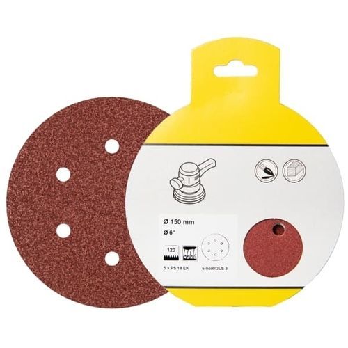 Abrasiva in ossido di almluminio - PS 18 EK - KLINGSPOR - in carta-E / resina / per legno