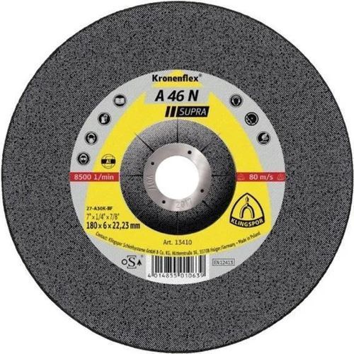 Disco abrasivo al ossido di alluminio - A46N Supra - KLINGSPOR - per rettifica / per alluminio