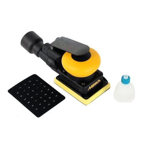 Levigatrice orbitale - Mirka® OS 343CV - Mirka - pneumatica / per mobile / leggera