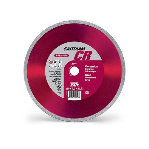 Disco da taglio per ceramica - CR - SAIT Abrasivi - diamantato