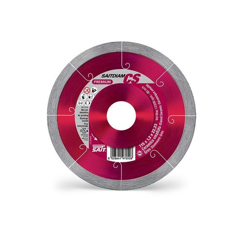 Disco da taglio per ceramica - CS - SAIT Abrasivi - diamantato / fine