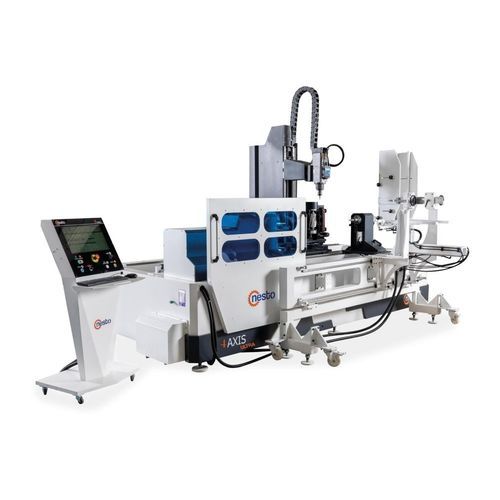 Centro di tornitura CNC - Nesto Machine Ltd. Co. - verticale / 4 assi / per legno