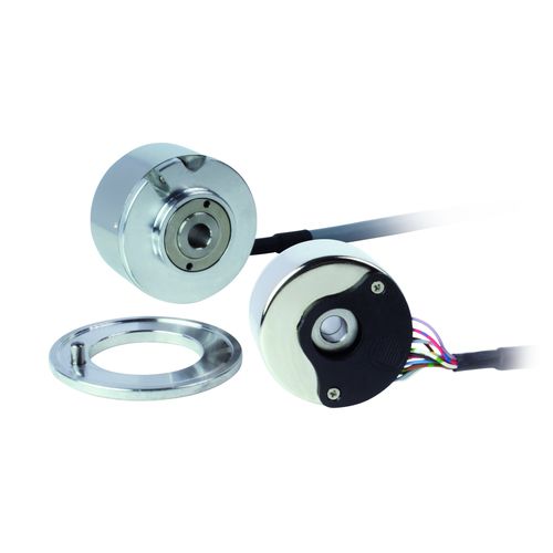 Encoder rotativo incrementale - EF 49 - Eltra S.p.a. - ottico / ad effetto Hall / ad albero cavo