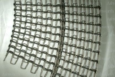 Nastro trasportatore flessibile - Omniflex® - Ashworth Bros - in acciaio inossidabile / industriale / resistente all'usura
