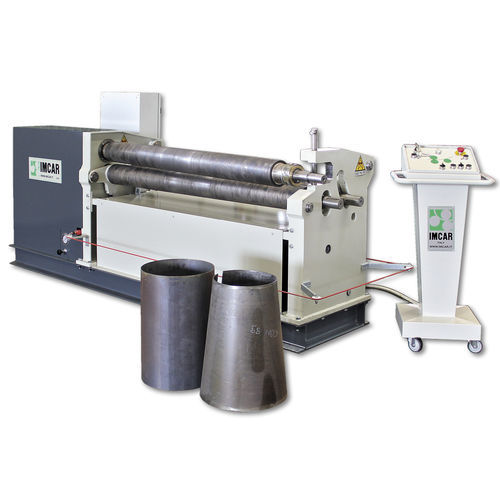Calandra a 3 rulli - IMCAR - idraulica / conica / CNC