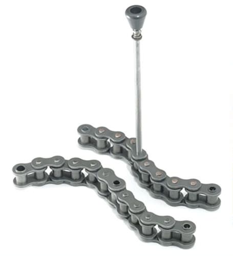 Catena di trasferimento in acciaio - REGINA - ad albero cavo / ad anello / per l'industria del vetro