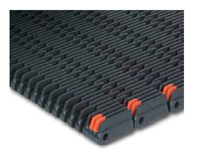 Nastro trasportatore modulare - 3120 series - REGINA - in polipropilene / scanalato / industriale