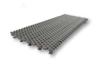 Nastro trasportatore modulare - 2555T series  - REGINA - in plastica / industriale / ad alta resistenza