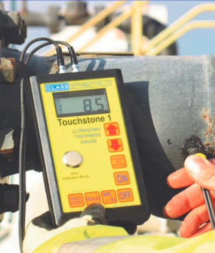 Misuratore di spessore ad ultrasuoni - Touchstone 1 - Class Instrumentation - di vetro / di corrosione / di rame
