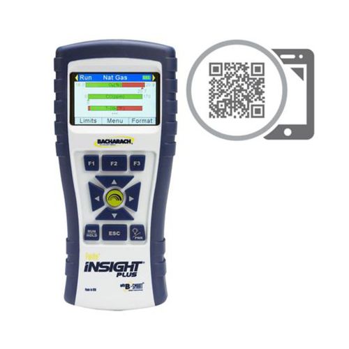 Analizzatore di combustione portatile - Insight Plus - Mine Safety Appliances Company - efficienza della combustione / 2 / gas naturale