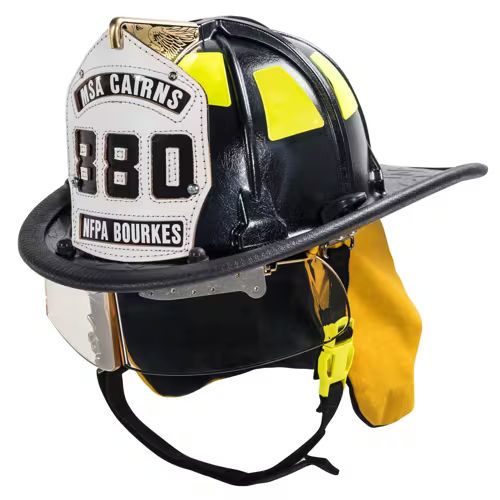 Casco da pompiere - Cairns® 880 - Mine Safety Appliances Company - nero