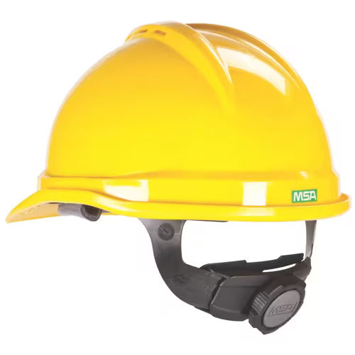 Casco da cantiere - V-Gard® 500  - Mine Safety Appliances Company - ABS / giallo