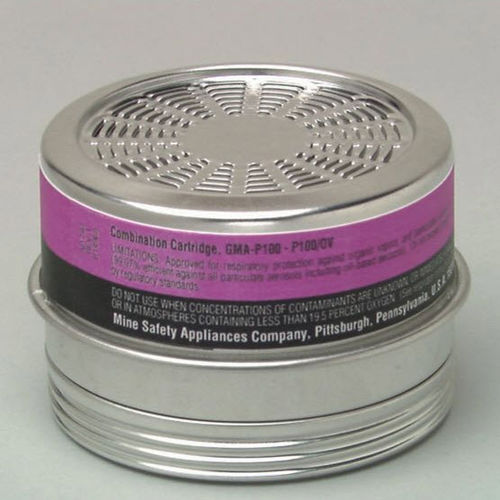 Filtro a gas - Comfo® - Mine Safety Appliances Company - antiparticolato / a cartuccia / per maschera respiratoria
