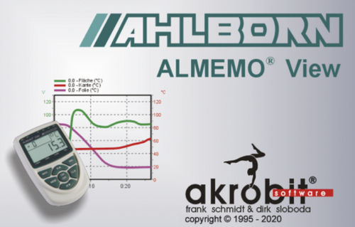 Software di visualizzazione - ALMEMO&reg; View - Ahlborn Mess- und Regelungstechnik GmbH - di programmazione / di automatizzazione / di analisi