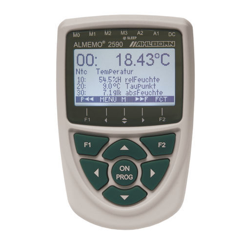 Apparecchio di misura con registratore di dati - ALMEMO® 2590-2A - Ahlborn Mess- und Regelungstechnik GmbH - temperatura / di pressione / digitale