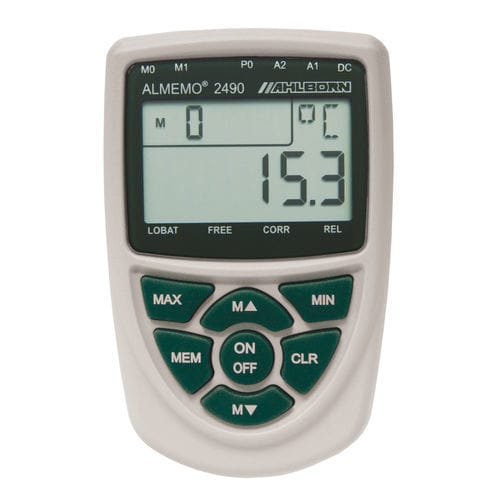 Apparecchio di misura temperatura - ALMEMO® 2490A - Ahlborn Mess- und Regelungstechnik GmbH - digitale / portatile / ad alta velocità