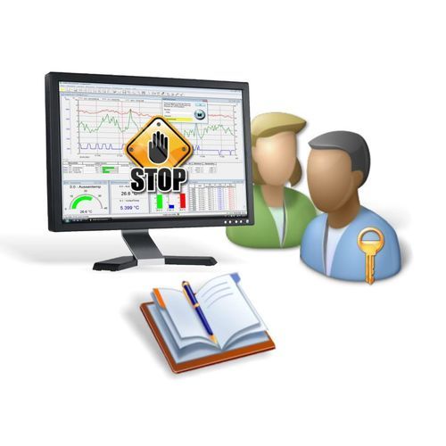 Modulo software di gestione di controllo accessi e sicurezza - Ahlborn Mess- und Regelungstechnik GmbH - registratore di eventi / di protezione dei dati / di gestione del personale