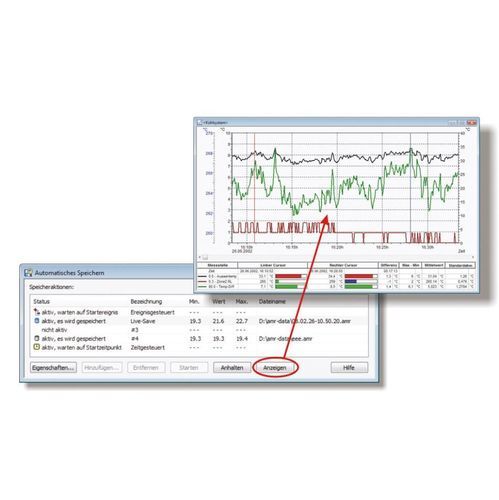 Modulo software di supervisione - Ahlborn Mess- und Regelungstechnik GmbH - di gestione dati / di gestione / per test