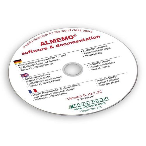 Pacchetto di software configurazione - ALMEMO® Control - Ahlborn Mess- und Regelungstechnik GmbH - di acquisizione dati / di misura / di programmazione