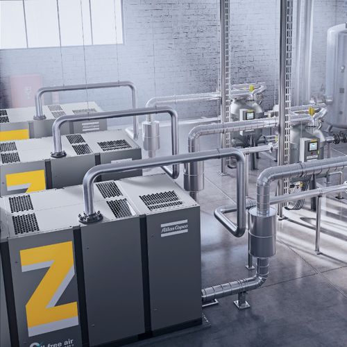 Compressore rotativo - ZE - Atlas Copco Construction Tools - d'aria / pneumatico / fisso