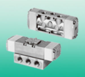 Valvola a globo - 4F1-7 series - CKD - a comando pneumatico / per aria compressa / di commutazione