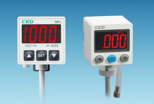 Sensore di pressione IP65 - PPG series - CKD - compatto / con display digitale