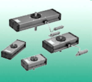 Cilindro pneumatico - RCC series - CKD - rotativo / con pignone e cremagliera / a doppio effetto