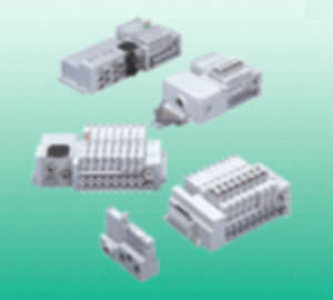Distributore pneumatico a cassetto - 4KA, 4KB series - CKD - a comando elettrico / a 5 vie