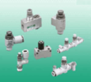 Valvola a comando pneumatico - CKD - per controllo di flusso / per aria compressa