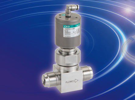 Valvola a membrana - AGD21R-A series - CKD - di controllo / per gas