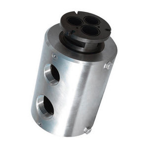 Giunto rotante per acqua - OF-05203 - DSTI - Dynamic Sealing Technologies - a 3 passaggi / per automazione / in acciaio inossidabile