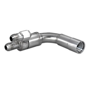 Giunto rotante per prodotti chimici - EV-07952 - DSTI - Dynamic Sealing Technologies - a 2 passaggi / per automazione / in acciaio inossidabile