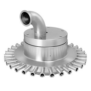 Giunto rotante per acqua - QB-1021001 - DSTI - Dynamic Sealing Technologies - per prodotti agroalimentari / per l'industria alimentare / per riempimento