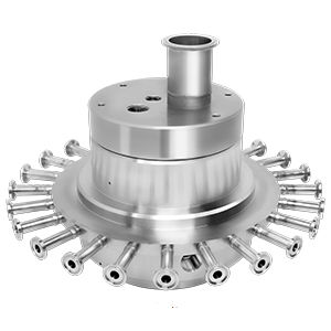 Distributore rotante rotativo - QB-0990002 - DSTI - Dynamic Sealing Technologies - per riempimento di bottiglie