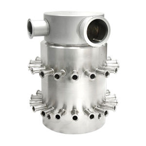 Giunto rotante per acqua - QB-06403 - DSTI - Dynamic Sealing Technologies - a 3 passaggi / per riempimento / per l'industria agroalimentare