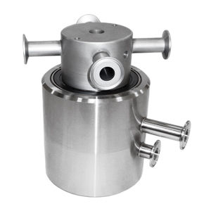 Giunto rotante per olio - BE-07962 - DSTI - Dynamic Sealing Technologies - per gas / per prodotti agroalimentari / a 2 passaggi