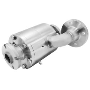 Giunto rotante per prodotti chimici - TF-10302 - DSTI - Dynamic Sealing Technologies - a 2 passaggi / per applicazioni mediche / in acciaio inossidabile