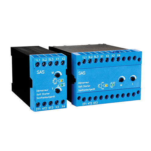 Avviatore progressivo di motore - SAS series - PETER Electronic - monofase / economica / per montaggio su guida DIN