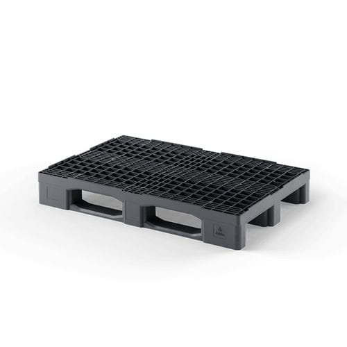 Pallet in plastica riciclata - Eco E7 (OD-3R)  - Cabka - ISO / da trasporto / per movimentazione