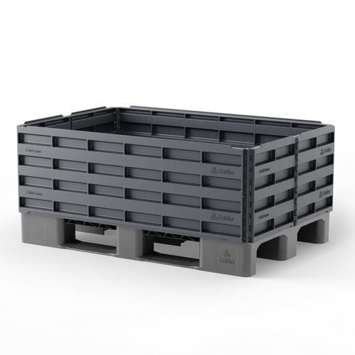 Paretale per pallet pieghevole - CabFrame 1208 - Cabka - in plastica / salvaspazio