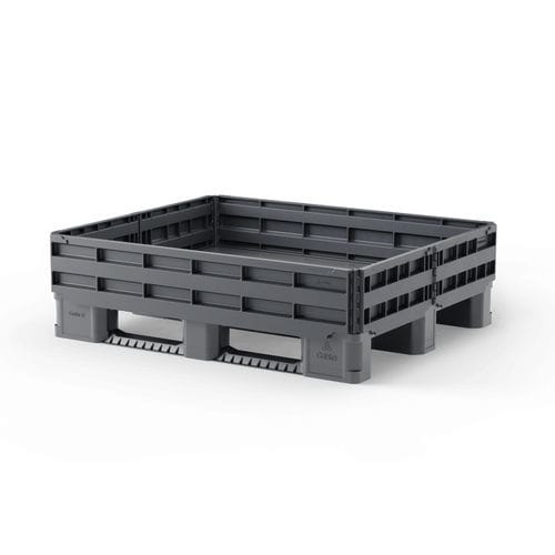 Paretale per pallet pieghevole - CabFrame 1210 - Cabka - in plastica / salvaspazio