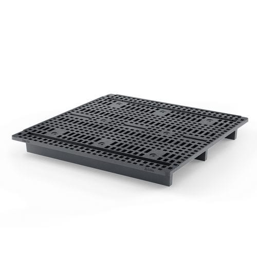 Pallet in plastica riciclata - Sam S3 (OD-2R)  - Cabka - ISO / da trasporto / di stoccaggio