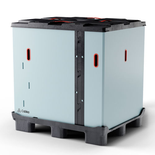 Cassa-pallet in plastica - CabCube 4840 - Cabka - di stoccaggio / da trasporto / per movimentazione