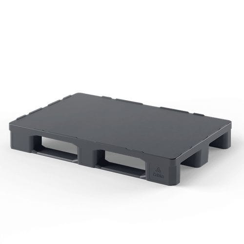 Pallet igienico - Hygienic E7.3 recycled (CD-3CR) - Cabka - in plastica / euro / di stoccaggio